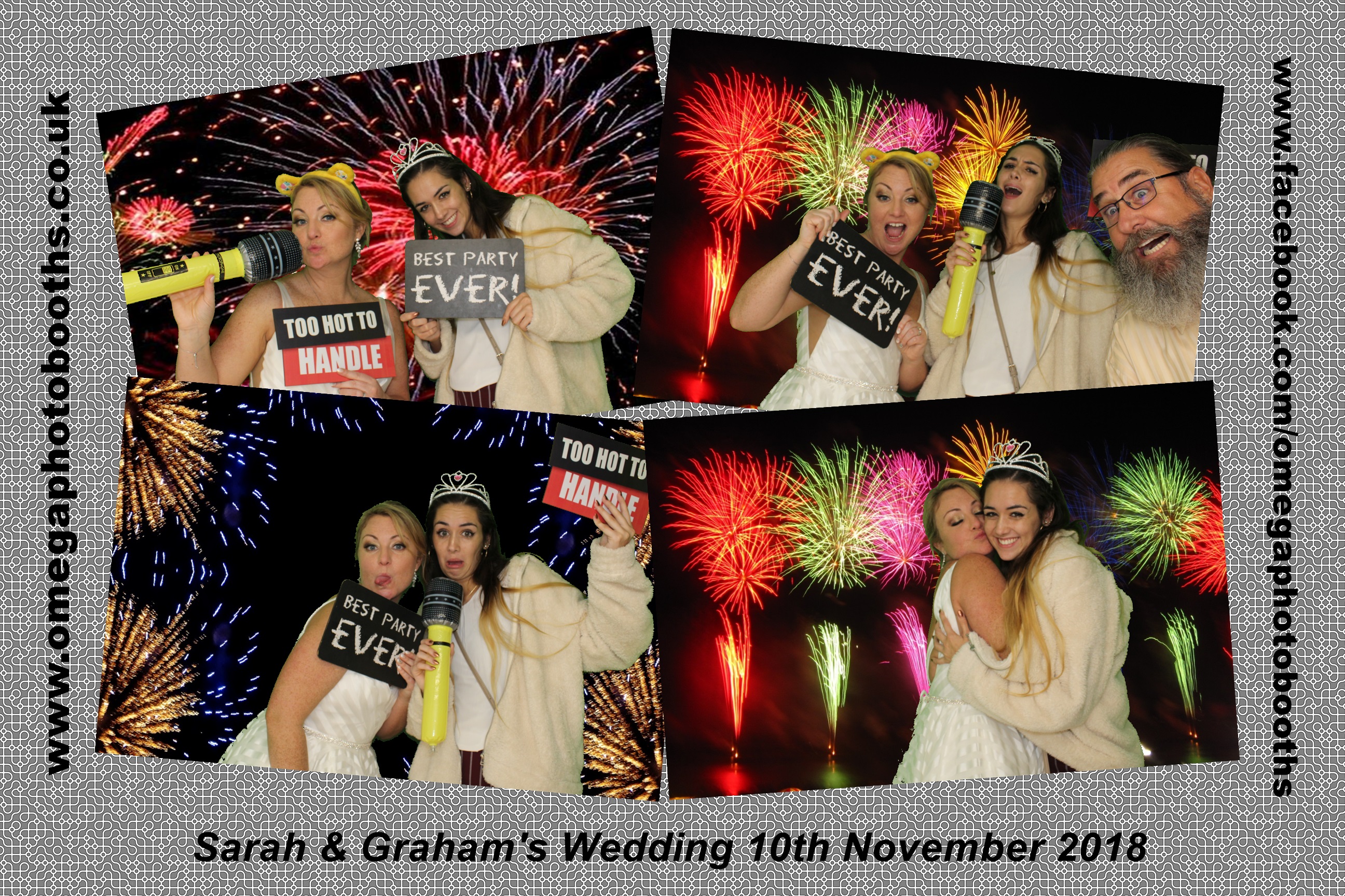 Sarah and Graham’s wedding | View more photos from the event at gallery.omegaphotobooths.co.uk/u/Omega-Photobooths/Sarah-and-Graham’s-wedding